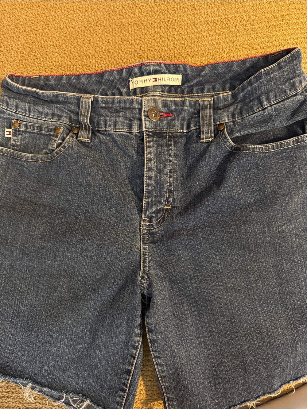 Tommy Hilfiger Blue Women's Relaxed Denim Shorts